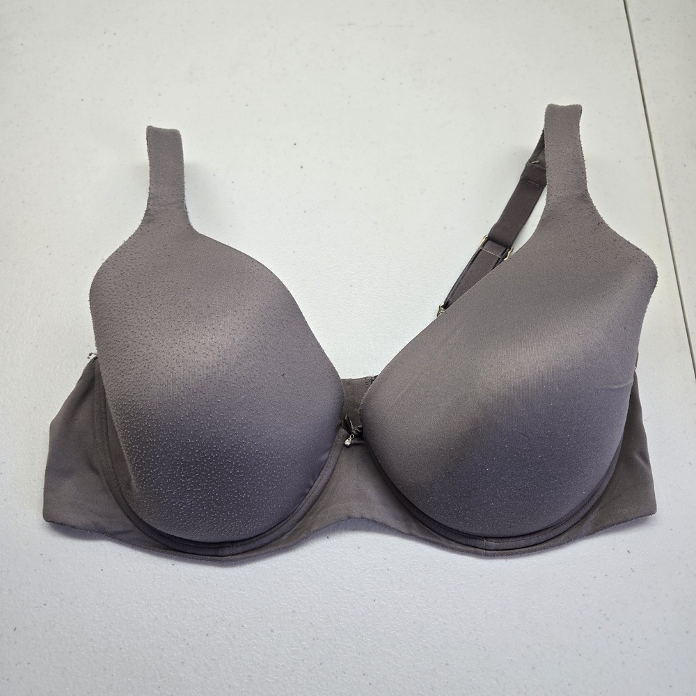 Soma Women Bra 36DDD Gray Embraceable Full Coverage T Shirt Underwired